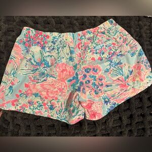 Lilly Pulitzer Floral Print Shorts